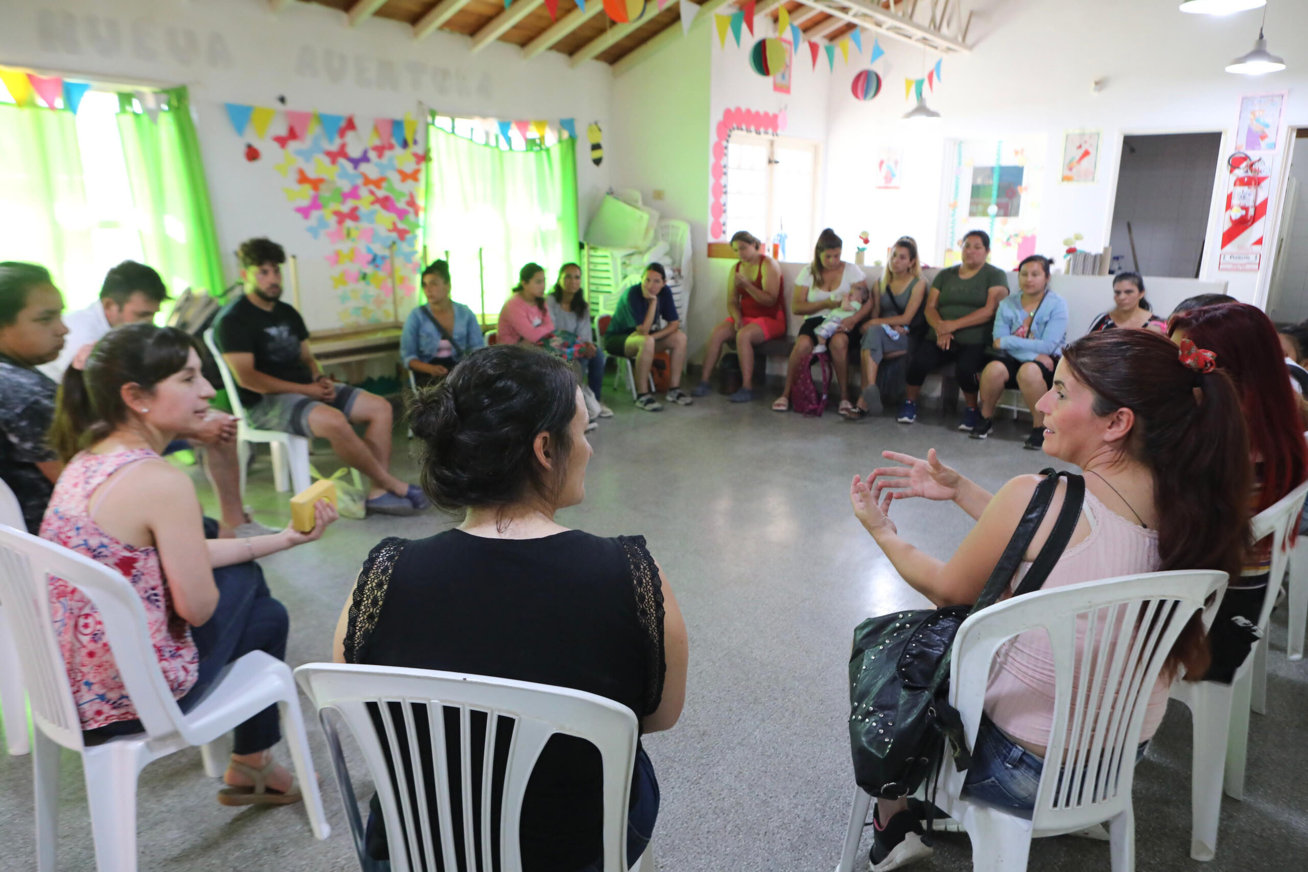El municipio de Esteban Echeverria realizó un taller de acompañamiento a las infancias